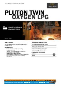 PLUTON TWIN OXYGEN LPG - Philippe Jans - The perfect fit for rubber ...
